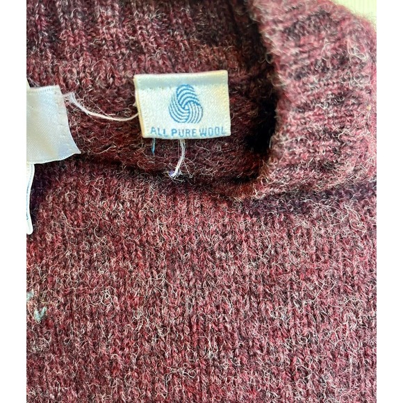 Harbour Club 100% Wool Men's Sweater Vintage Size Medium - Picture 7 of 7